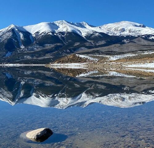 Twin Lakes in December